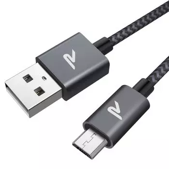 Micro USB Cable Rampow Micro USB Cable Rapid Charging Cable High Speed Data Transfer Compatible with PS4 Controller Compatible with Android Various