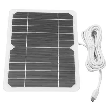 Micro USB Output 5W 5V Solar Panel DIY Solar Charger Polysilicon Mobile Phone Charger