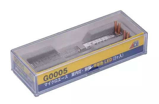 MicroAce N gauge интерьер узкий теплый белый 2 принадлежности для макета железной дороги свет, ширина, светодиод, штуки, G0005, серый