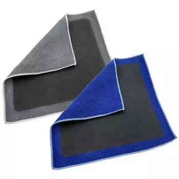 Microfiber Cleaning Cloth Powerful Microfiber Towels For Car Washing Reusable Dry And Wet Use Cleaning Cloth For Depot Outdoor синий