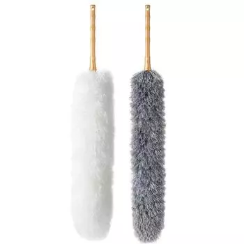 Microfiber Duster Static Duster Electrostatic Duster Attracts Dust Hand Duster Washable Microfibre Cleaning Tool