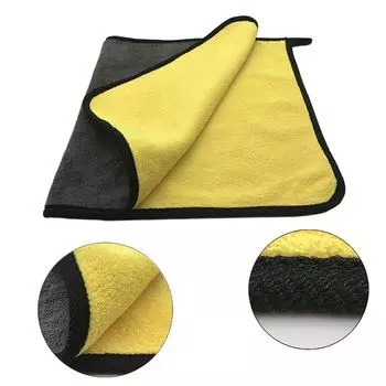 Microfiber Towel Car Microfiber Cloth Wash Towel Microfiber Cleaning Cloth Car Wash Drying Towel Auto Detailing золотой