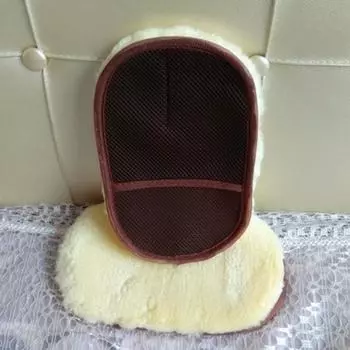 Microfiber Wool Soft Auto Car Washing Glove Cleaning Car Cleaning glove Motorcycle Washer Care Car paint Wash care tool синий