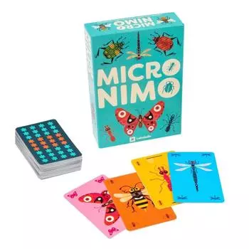 MICRONIMO Лаболудическая карточная игра с насекомыми