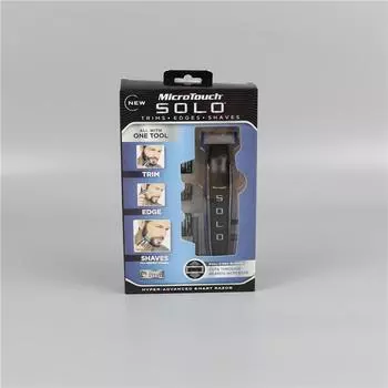 Microtouch Solo Мужская аккумуляторная электрическая бритва для бороды 15*3.5*3.5 cm