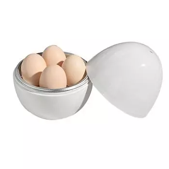 Microwave Egg Cooking Tool Steamer Boiler Cooker 4 Eggs Capacity Easy Quick 5 Minutes Hard Or Soft Boiled Kitchen Cooking Tools