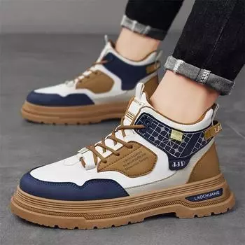 Mid-help tooling Martin shoes мужские осенне-зимние 2024 новые высокие мужские туфли повседневные спортивные модные туфли мужские уличные 39