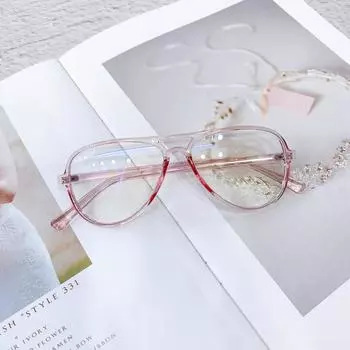 Middle-Aged And Older Children S Tr90 Frame Flat Glasses Fashion Concave Goggles, Mobile Phone Computer Glasses 2050