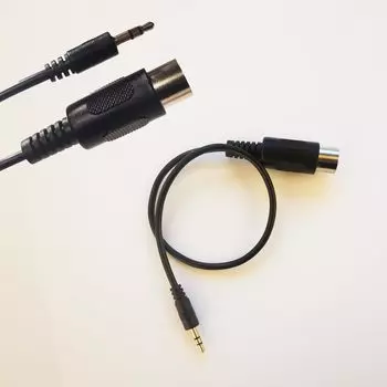 MIDI cable compatible with KORG Volca AIRA Compact MOOG STUDIO 3.5mm TRS/MIDI 30cm, series, series,