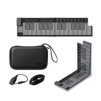 MIDI-клавиатура nanoKEY Fold с чехлом Mobile полужесткая (WH)