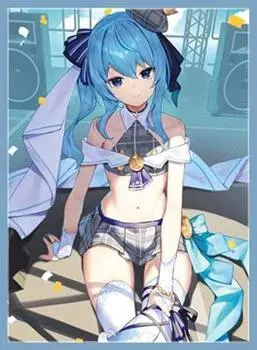 Midnight Blue Card Sleeve Suisei Comiket Vtuber [Свадьба]/иллюстрация Скотти [Air 3]