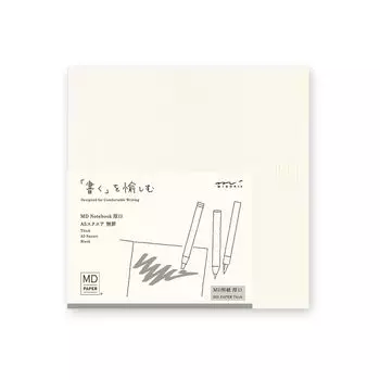 Midori Note MD Note A5 квадратная толстая простая 15349006