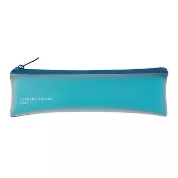 Midori Pen Case Clear Soft Pen Case Blue 41817006