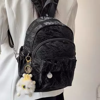 Midpoint многофункциональная женская сумка с темным узором, высококачественный рюкзак из мягкой искусственной кожи, легкая водонепроницаемая нагрудная сумка, сумка через плечо для женщин