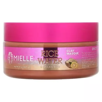 Mielle, Коллекция рисовой воды, глиняная маска, 8 унций (227 г)