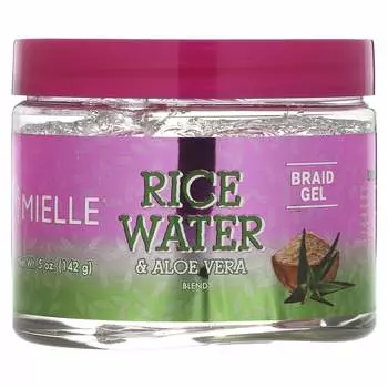 Mielle, Rice Water and Aloe Vera Blend, Braid Gel, 5 oz (142 g)