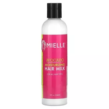 Mielle, Увлажняющее молочко для волос, авокадо, 8 жидких унций (240 мл)