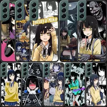 Mieruko-chan аниме телефон для Samsung Galaxy A02S A12 A22 A32 A42 A52S A72 4G 5G A03S A13 A23 A33 A53 A73 A9 A8 A7 A6 F12 чехол Co Samsung A02S