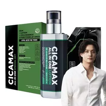 MIF Cicamax All-in-One Original 200ml + Refill 150ml Skin Soothing Acne Lotion, 1 набор, лучшая мужская косметика Кореи