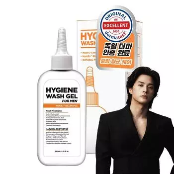 MIF Hi-Jin Wash Gel Мужское очищающее средство 200 мл, 3 шт.