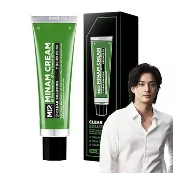MIF Minam Cream Clear Solution Mens Cream, 50мл, 1 шт, лучшая мужская косметика Кореи