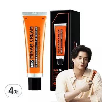 MIF Minam Cream Sun BB Men s BB Cream SPF50+ PA+++ 50мл, 4 шт., лучшая мужская косметика Кореи