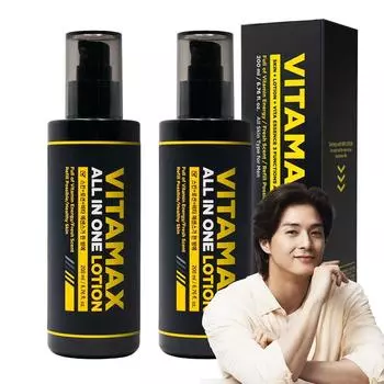 MIF Vitamax All-in-One Lotion Beast Capacity Увлажняющий набор для ухода за кожей, 200 мл, 2 предмета
