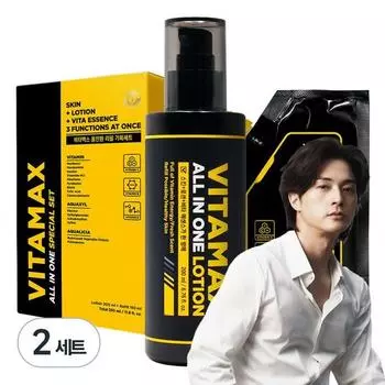 MIF Vitamax All-in-One Lotion для мужчин 200 мл + сменный блок 150 мл, 2 набора