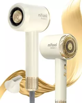 mifasol Hair Large Air Quick Drying New Release 1600W High Speed Motor Постоянная температура Hair Nano Высокая концентрация отрицательного High Speed 4