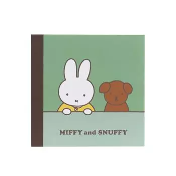 Miffy memo pad square memo green MF780A