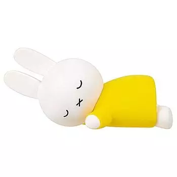 Miffy Miffy Спящий друг Miffy Gacha Gacha Капсула Игрушка Фигурка. [1. (желтый)] (Отдельный предмет)