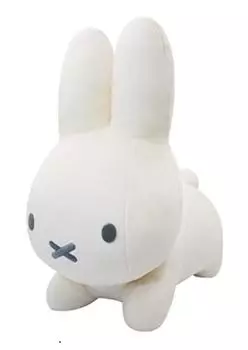 Miffy Plush Bruna Extra Large inches Toy, Animal, Rabbit, Vol. 2, Ivory, Approx. 16.5 (42 cm) слоновая кость