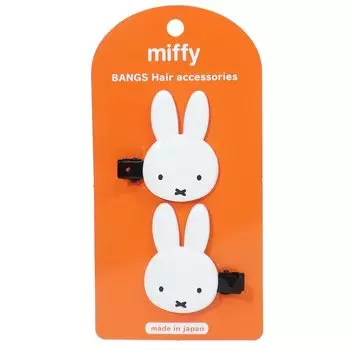 miffy высеченная челка заколка круглые уши