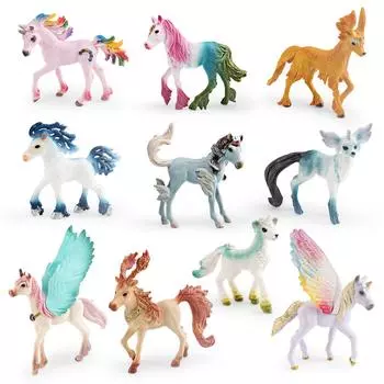 Мифический европейский Пегас Единорог Эльф Лошадь Украшение для детей