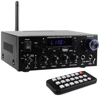 MIFO цифровой усилитель аудиоусилитель максимальная выходная мощность 150 Вт Bluetooth USB память SD карта Hifi стерео с двойным микрофоном терминал пульт дистанционного управления High