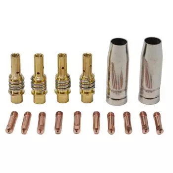 Mig Contact Tip Consumables 16PC MIG Welding MB15 15AK Contact Tip 0.8/1.0/1.2mm 0.8mm