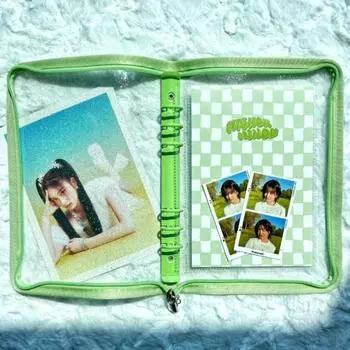 Mignon Minho 6-луночный покерный альбом на молнии фотоальбом (В комплекте 30 листов)