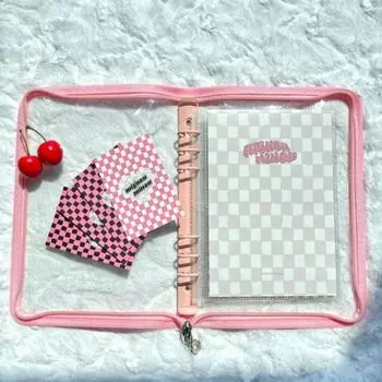 Mignon Minho 6-луночный покерный альбом на молнии фотоальбом (включает 30 листов)