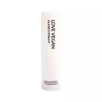 [MIGUHARA] Love Vegan Глазурованный бальзам для губ 01 Романтический коралл 4г