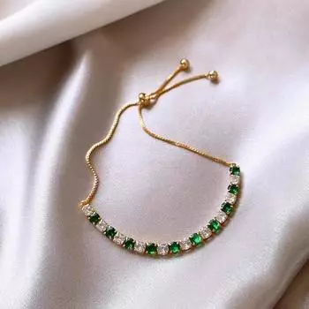 Mihmily brand-ретро зеленый браслет, нишевая роскошь и изысканность