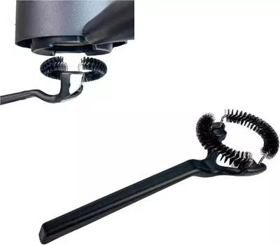 MiiCoffee Espresso Machine Cleaning Brush for 58mm Grouphead, Detachable 360° Nylon Cleaning Bristles S чёрный