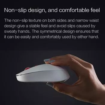 MIIIW беспроводные мыши 2.4G тихие компьютерные мыши портативные USB беспроводные тихие мыши для ноутбука ПК белый