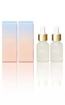 MiiS Whitey Essence Набор из 2 отбеливающих популярных зубных паст для домашнего отбеливания зубов Неабразивные Самообслуживание
