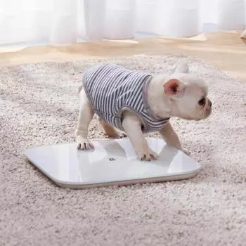 MIJIA Smart Scale 2 Bathroom Digital electronic floor weights Object Weight Balance LED screen Bluetooth Mifit APP 150kg With 3pcs AAA Batteries белый