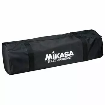 MIKASA Foldable Ball Basket Carrying Case, Black, AC-CC210-BK