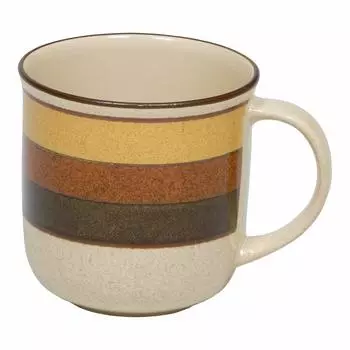 Кружка MIKASA REVIVAL Кружка Sun Circles Диаметр x Глубина x Высота 320 мл безопасная 11,2 8,5 8,5 см Микроволновая печь/посудомоечная машина/микроволновая печь T-925416