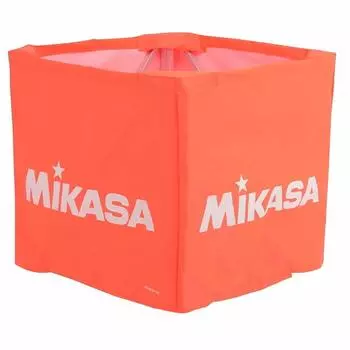 MIKASA Small Box-Shaped Ball Basket (Compatible with BC-SP-SS) [Tent Only, Orange] BCM-SP-SS O
