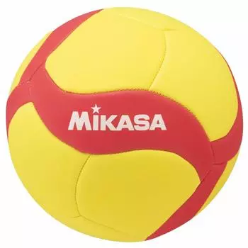 MIKASA Smile Volleyball 4 начальная школа и средняя школа Машинное шитье Рекомендуемое внутреннее давление Нет. (для студентов) Желтый/Красный