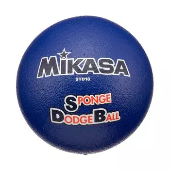 MIKASA Sponge Dodgeball 57 см для малышей и начальной школы 135 г Синий BL (для студентов) СТД-18 синий