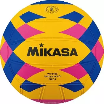 MIKASA Water Polo Certified Size 4 High and Junior High School Foam Recommended Internal Pressure Ball, (For Women, Adults, Adults, College, School,